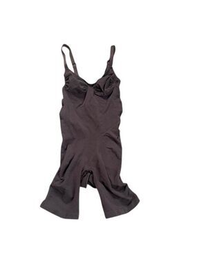 NWOT SKIMS Mid Thigh Bodysuit Cocoa Brown Small (US 4-6) Seamless Sculpt MSRP 74
